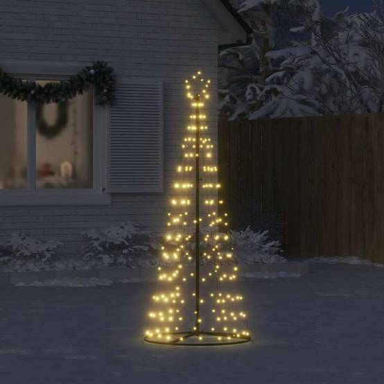 Vidaxl - Sapin de Noël à LED 200 LED blanc chaud 180 cm vidaXL 4016448 - Image 2
