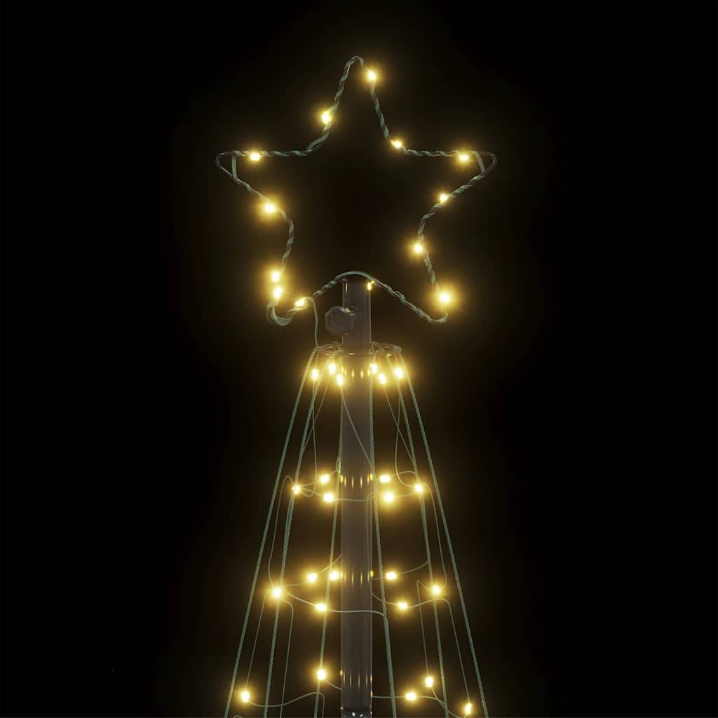 Vidaxl - Sapin de Noël à LED 200 LED blanc chaud 180 cm vidaXL 4016448 - Image 7