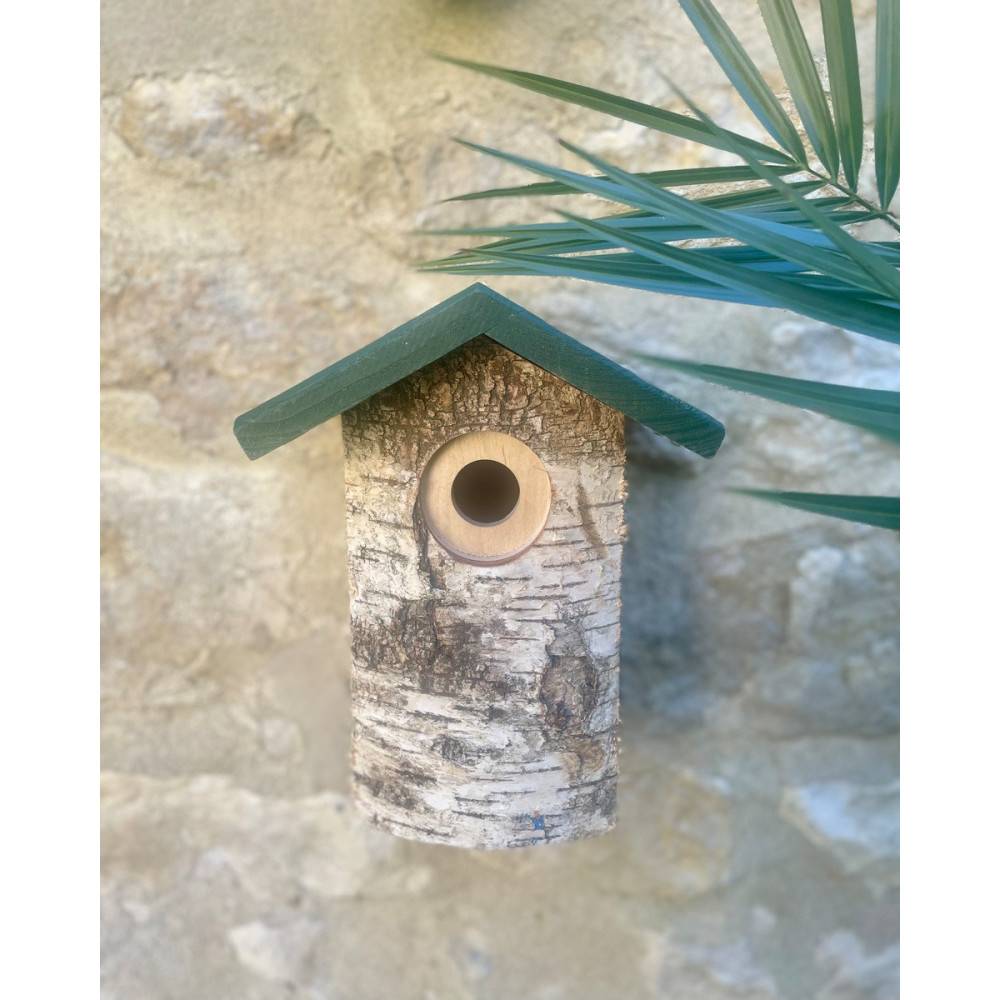 Zolux - Nichoir en bois massif entrée ø32 mm pour oiseaux moineaux - Image 6