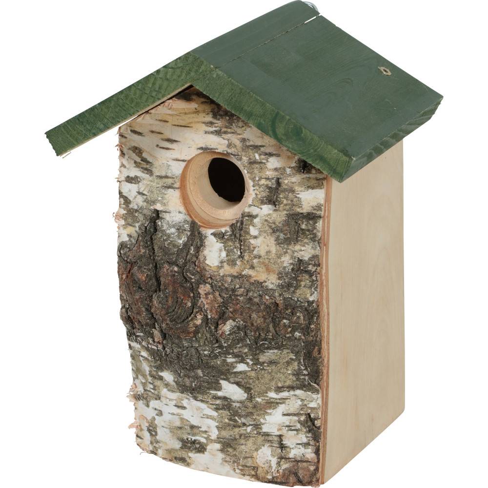 Zolux - Nichoir en bois massif entrée ø32 mm pour oiseaux moineaux - Image 3