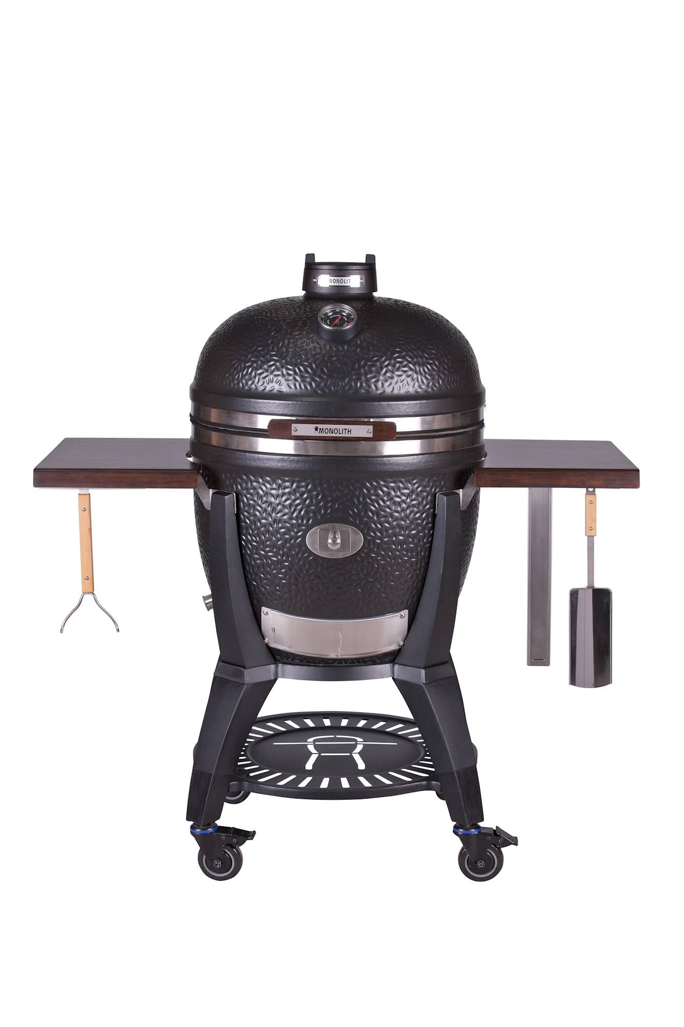 Kamado Monolith - AVANTGARDE LE CHEF + CHARIOT + Housse + Pierre Pizza - Image 1