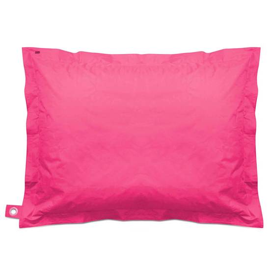Oviala - Housse vide de pouf de jardin en polyester rose 180 x 145 cm - Oviala - Image 2
