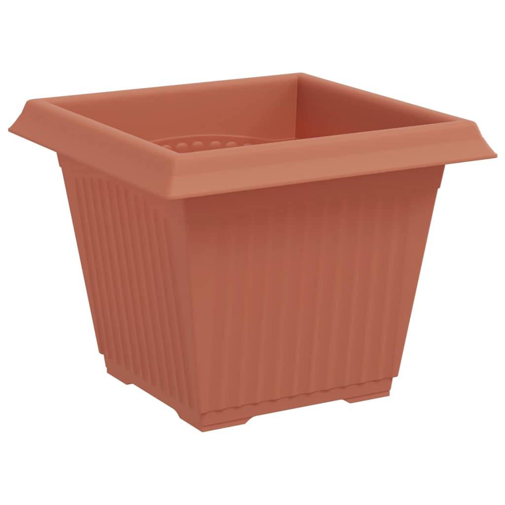 Vidaxl - Pots de plantes 24 pc Rouge brique Plastique vidaXL 3403308 - Image 7