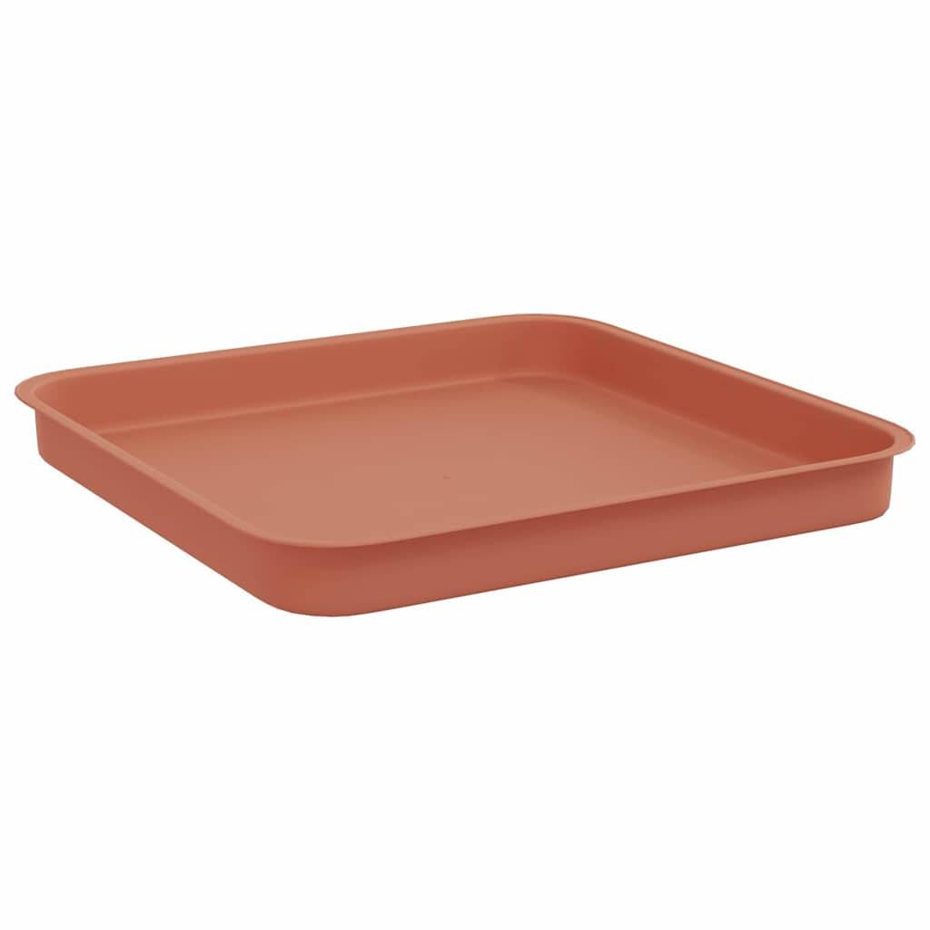 Vidaxl - Pots de plantes 24 pc Rouge brique Plastique vidaXL 3403308 - Image 8