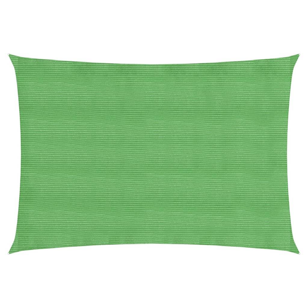Helloshop26 - Voile d'ombrage 160 g/m² vert clair 2,5 x 4,5 m PEHD - Image 1
