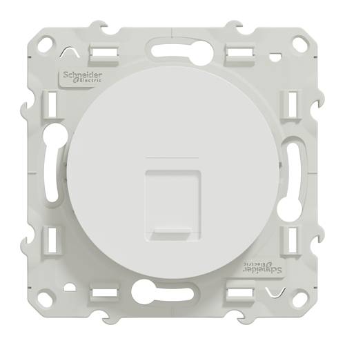 Schneider Electric - Prise RJ45 ODACE grade 1 catégorie 5 UTP à vis - SCHNEIDER ELECTRIC - S520471 - Image 1
