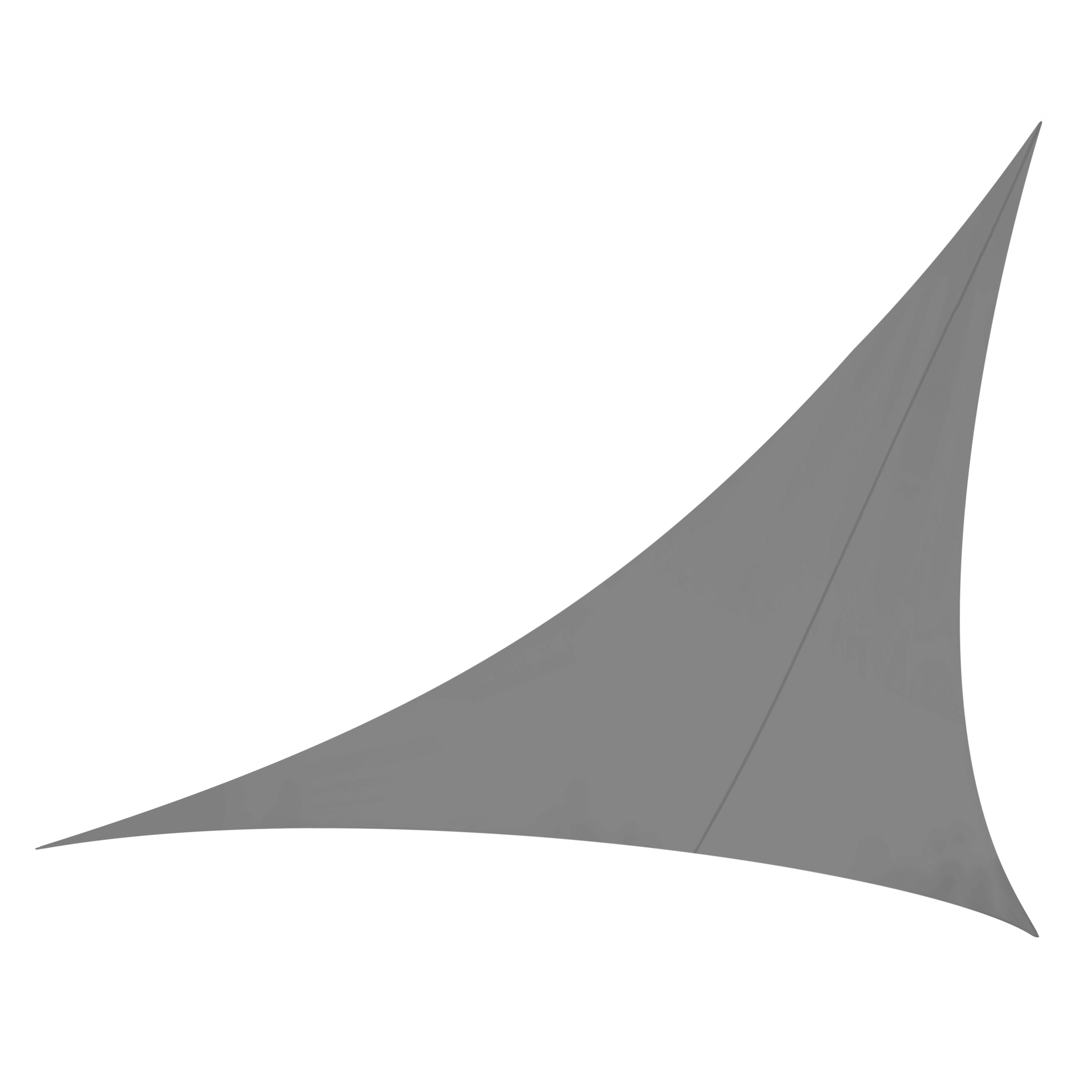 Oviala - Voile d'ombrage triangulaire extensible 3,60 m gris
- Oviala - Image 1