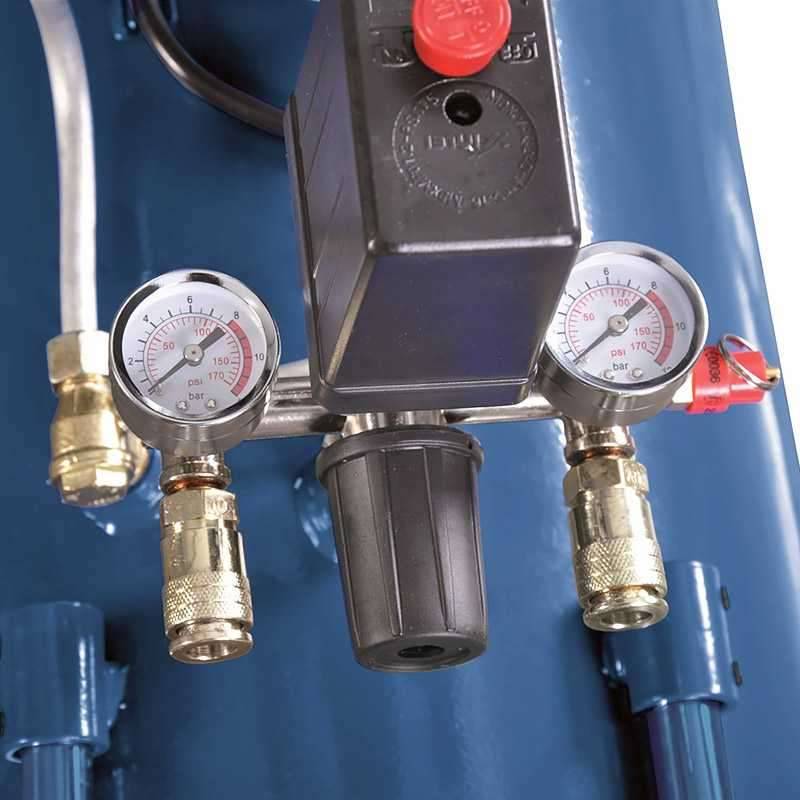 Scheppach - Compresseur 100L 2 cylindres 10bar 2.2 kW HC120DC SCHEPPACH lubrifié - 5906120905 - Image 1