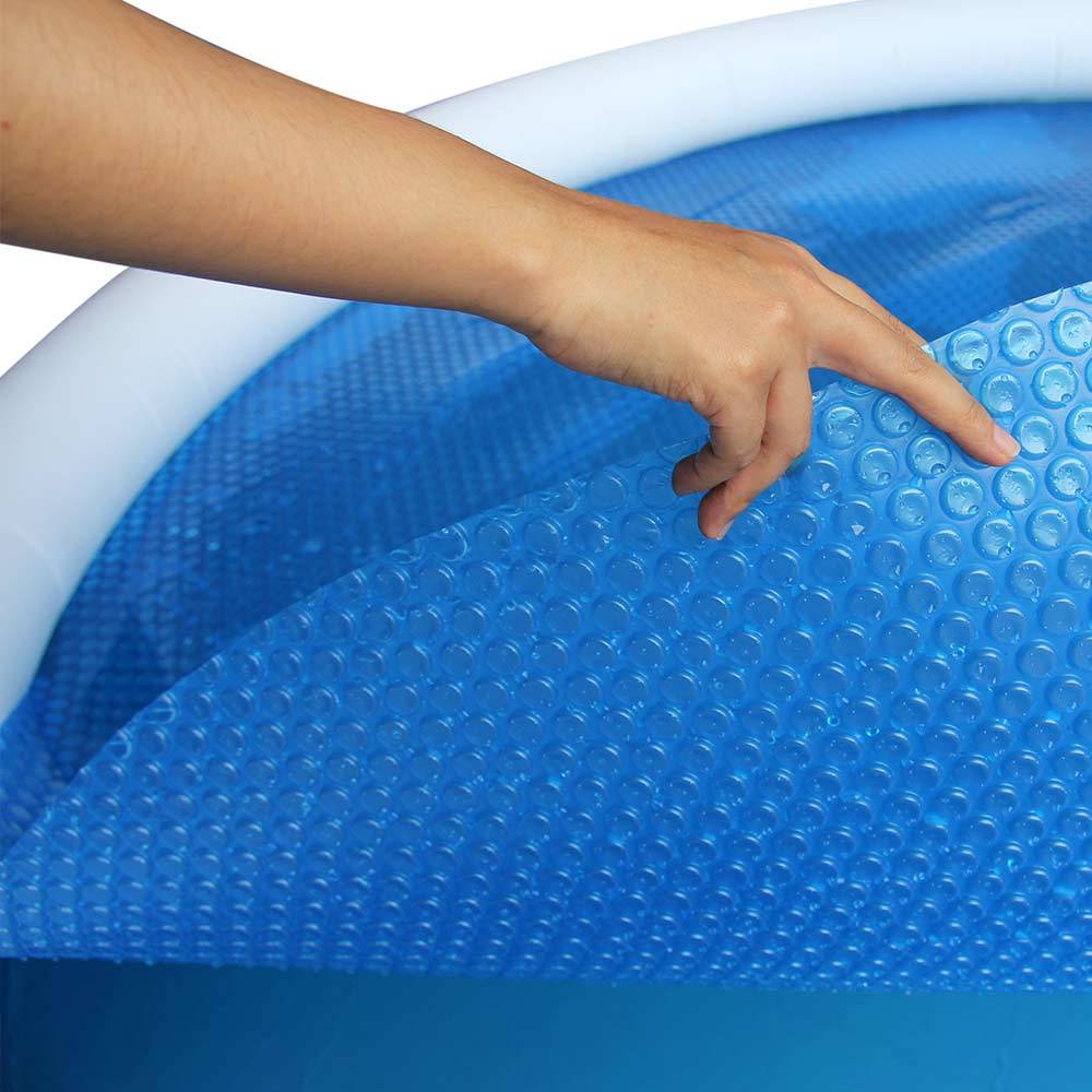 Bâche à bulles piscine ronde 180 microns 6 m Bleu - Image 9