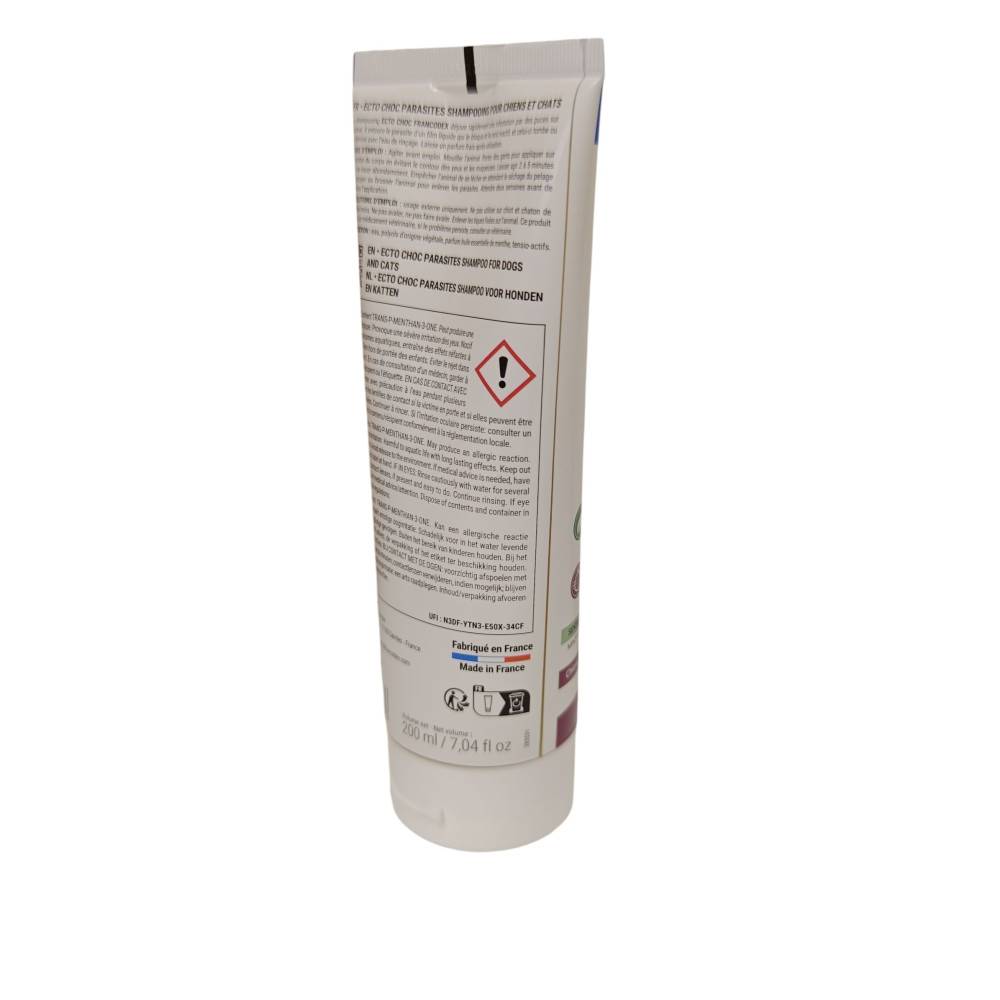 Francodex - Shampooing Ecto Choc Parasites 200ml Pour Chiens et Chats - Image 2