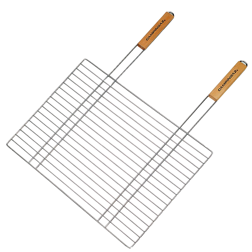 Grande grille barbecue rectangulaire simple 53 x 39 cm - Image 1