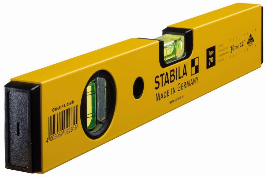 Stabila - Niveau à bulle STABILA Type 70 30cm - 2281 - Image 1