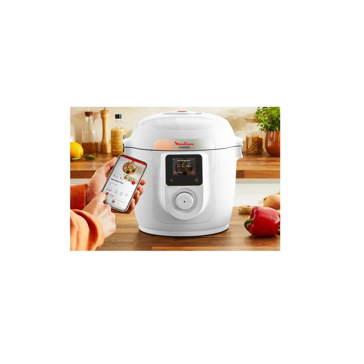 Moulinex - Multicuiseur intelligent 6l blanc CE952110 Moulinex - Image 3