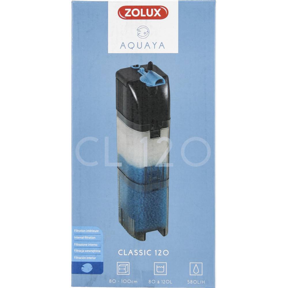 Zolux - Filtration intérieure classic 120 zolux 6 W pour aquarium de 80 à 120 L. - Image 2