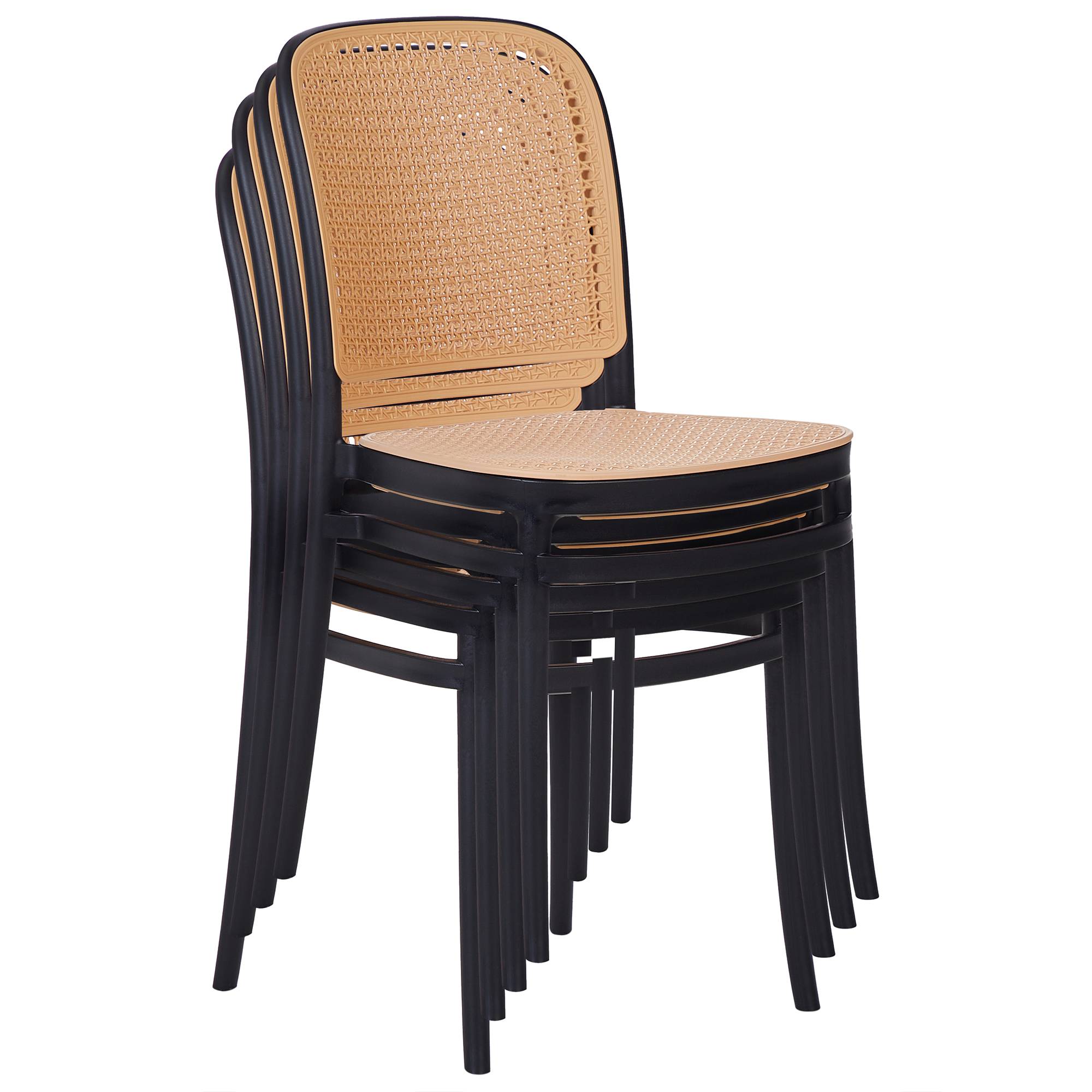 Beliani - Chaise de jardin Polypropylène Beige PLOSE - 41x43x85- Beliani - Image 7