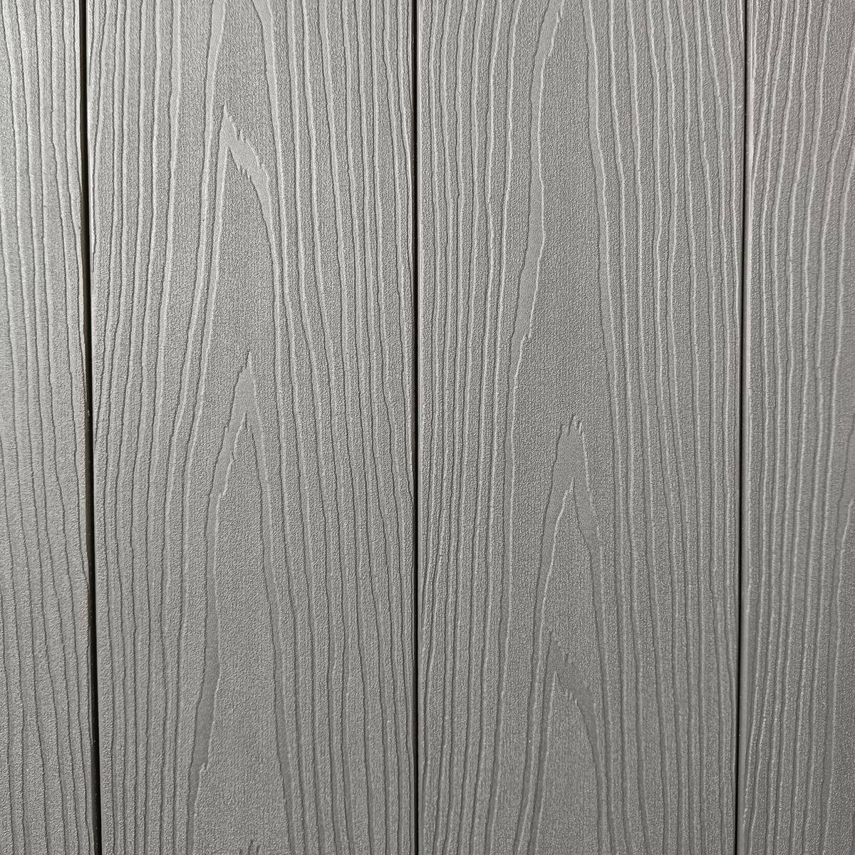 Direct Abris - Abri de Jardin Bois Composite 7,5m2 Gris 363x223x227cm EVORA - Cabane a Outils - Local a Vélo - Image 10
