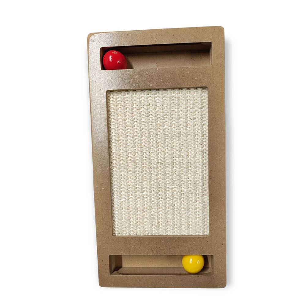 Jeux  tumbler pour gratter, en bois 30 cm pour chat . - Image 4
