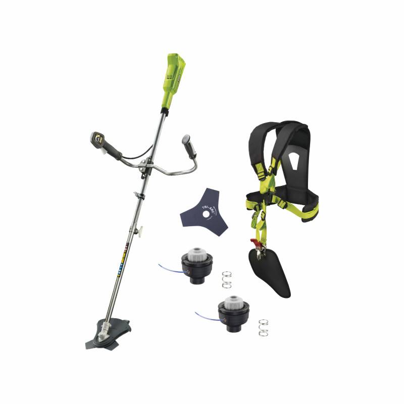 Ryobi - Pack RYOBI débroussailleuse 18V One+ OBC1820B - tête complète simple fil diamètre 1,6mm RAC114 - Image 1