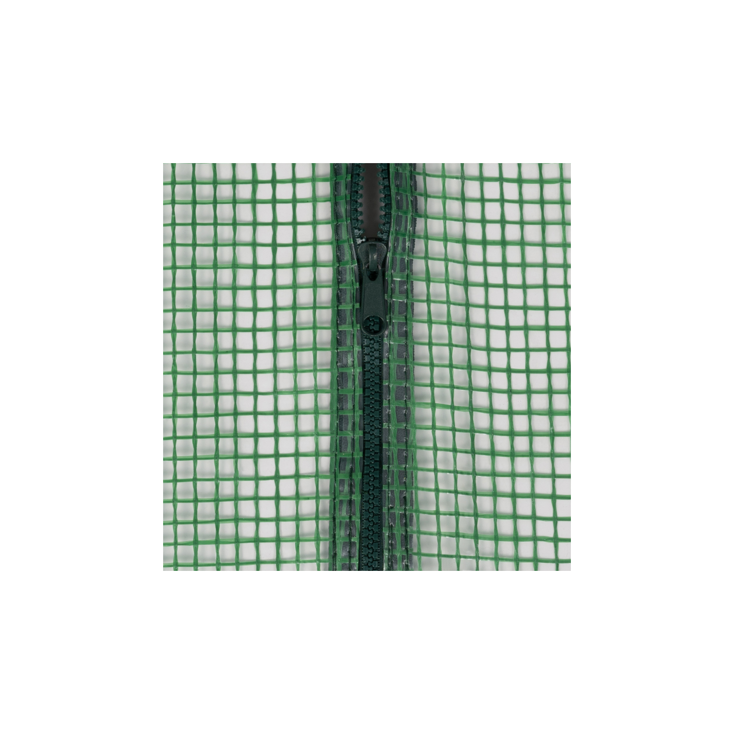 Bâche de rechange pour serre de jardin tunnel 24m² 8 x 3 x 2 m anti-UV avec porte et fenêtres DES ANDES verte - Image 4