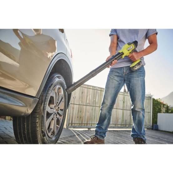 Souffleur ultra compact - RYOBI - 18 V - Brushless - Vitesse max. 241,5 km/h - Débit air max. : 6,51 m³/min - Vendu sans batte - Image 2