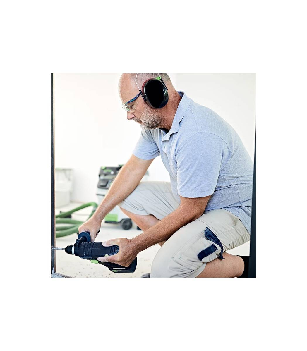 Perforateur sans fil BHC 18 HPC 4.0 I.PLUS - FESTOOL - avec 2 batteries 18V 4.0Ah - chargeur - Systainer - 577602 - Image 5