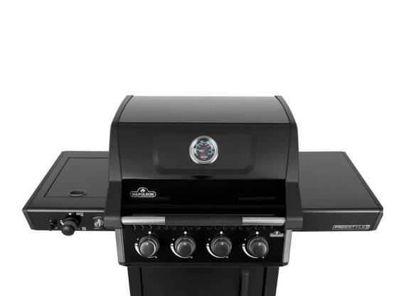 Napoleon - Barbecue gaz Freestyle 425 noir PRO 4 brûleurs + 1 sizzle zone + Housse + Plateau charbon - Napoléon - Image 5