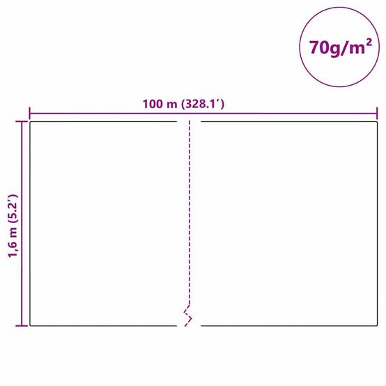 Couverture Hivernale Isolante Beige pour Arbres Tissu Durable Protection Climatique Beige 100x1,6m – ComfortXL Outdoor Living - Image 8