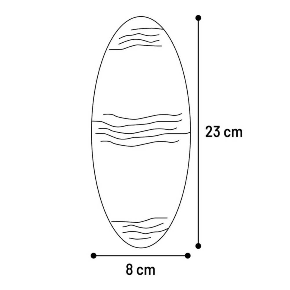 Un Os de seiche blanc 23 cm avec attache pour oiseaux - Image 3