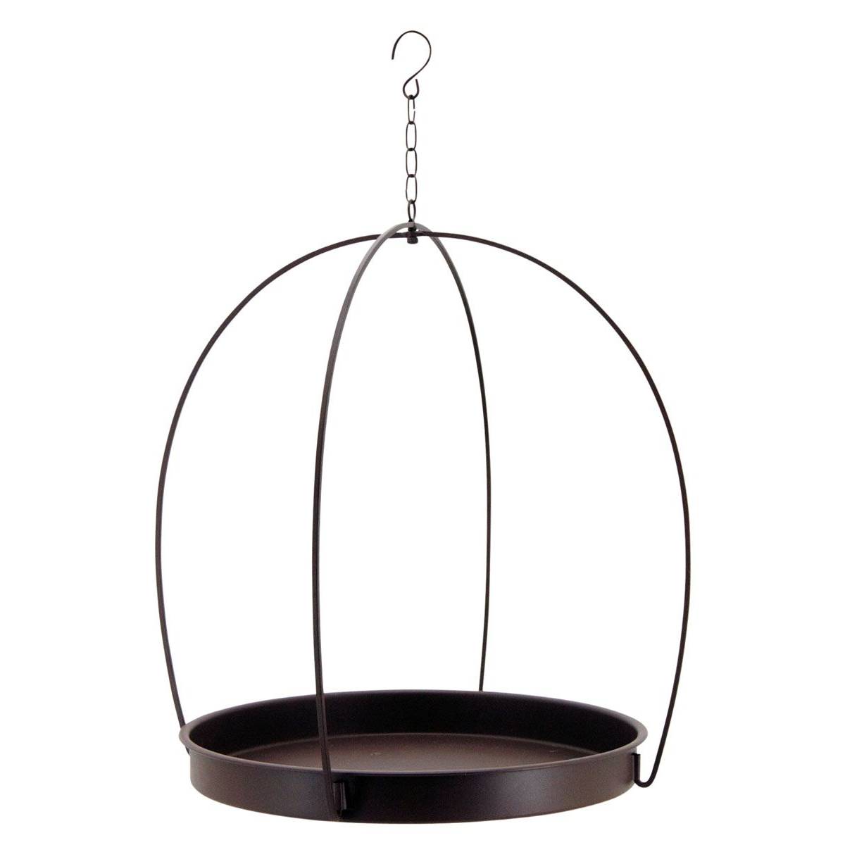 Aubry Gaspard - Suspension en métal laqué marron mat - Image 1