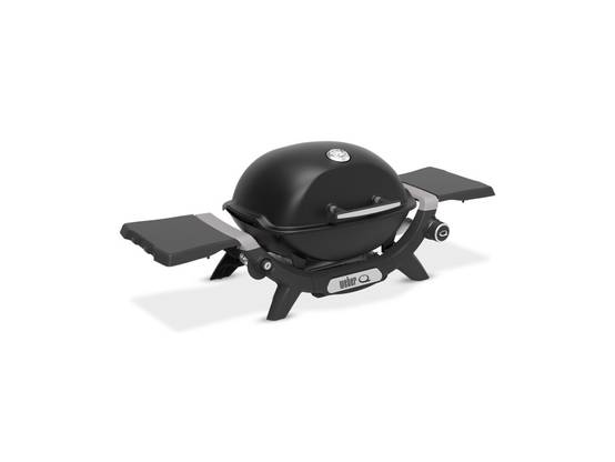 Weber - Barbecue à gaz Q 1200N noir + Rôtissoire + Spatule - Weber - Image 3