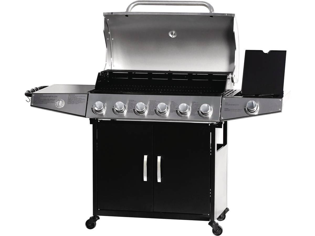 Habitat Et Jardin - Barbecue Gaz "party 7" - 7 Brûleurs Dont 1 Latéral - 20.9 Kw -habitat Et Jardin - Image 4