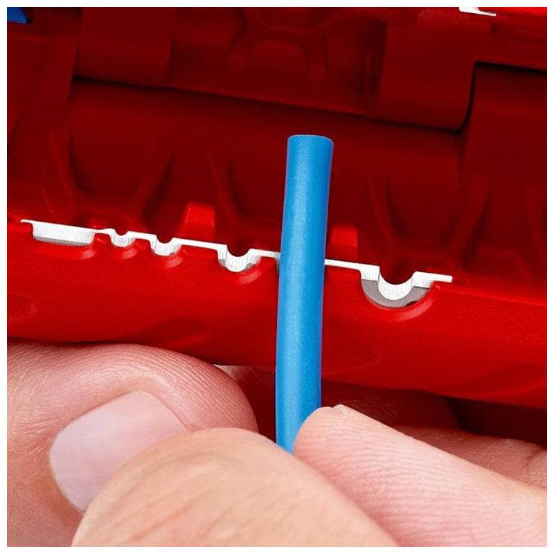 Knipex - Coupe-tubes pour gaines électriques KNIPEX TwistCut - Avec dénudage - 90 22 02 SB - Image 4