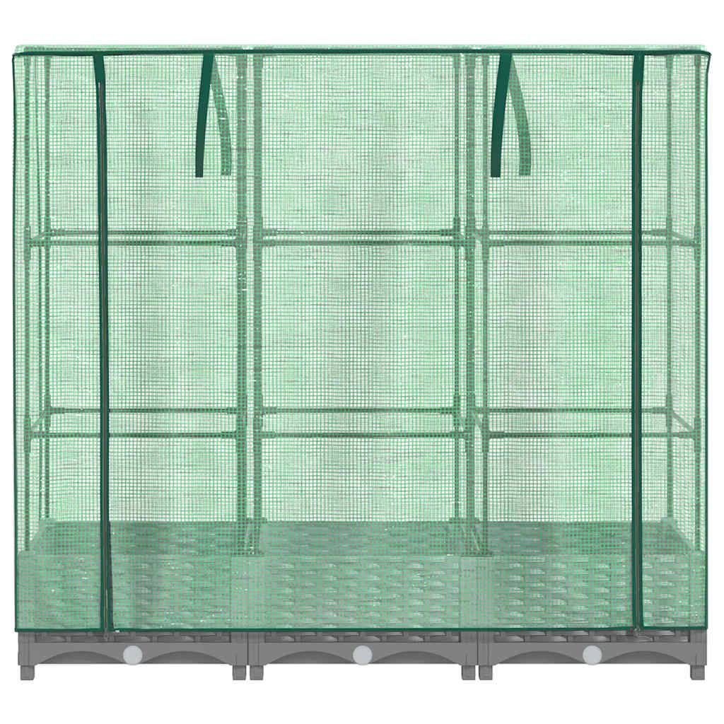 Prolenta Premium - Jardinière polypropylène gris 120 x 40 x 23 cm - Prolenta premium p353.4 - Image 4