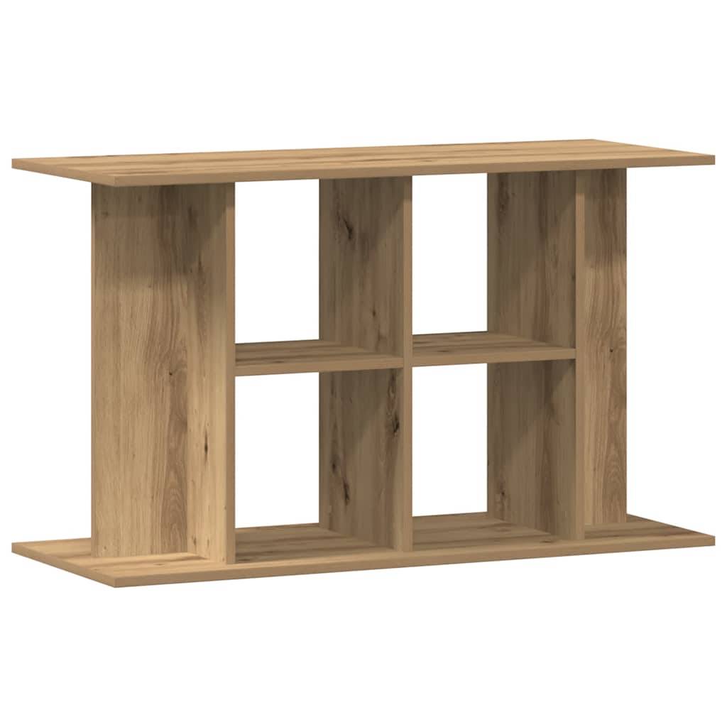 Meuble pour Aquarium 100cm Bois d'Ingénierie avec Rangement Chêne Artisanal - ComfortXL Outdoor Living - Image 6