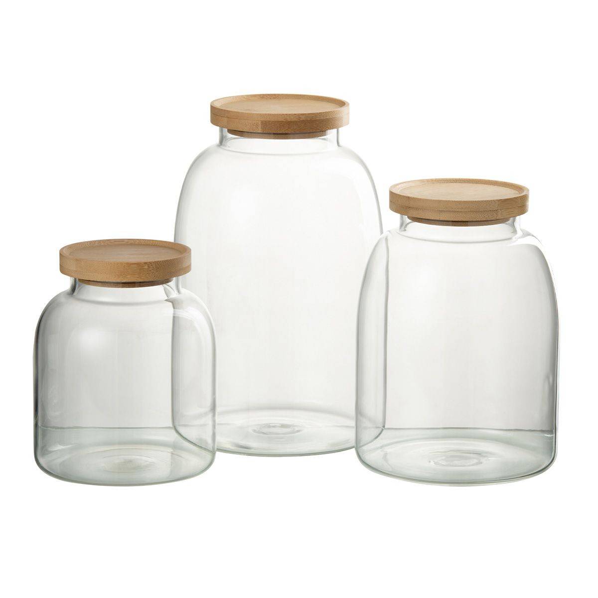 Bocal de Conservation en Verre "Tom" 2,1L Transparent - Image 3