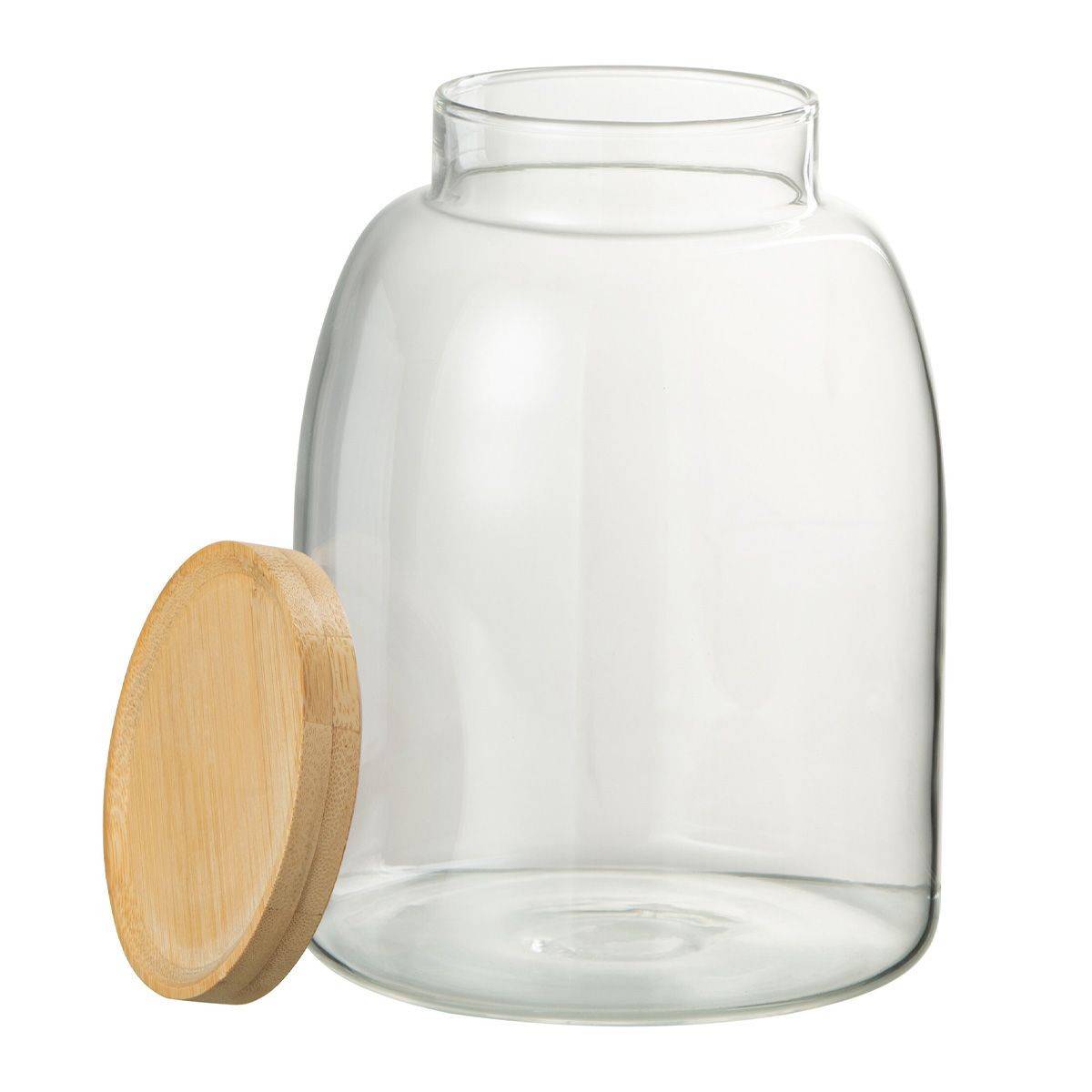 Bocal de Conservation en Verre "Tom" 2,1L Transparent - Image 2