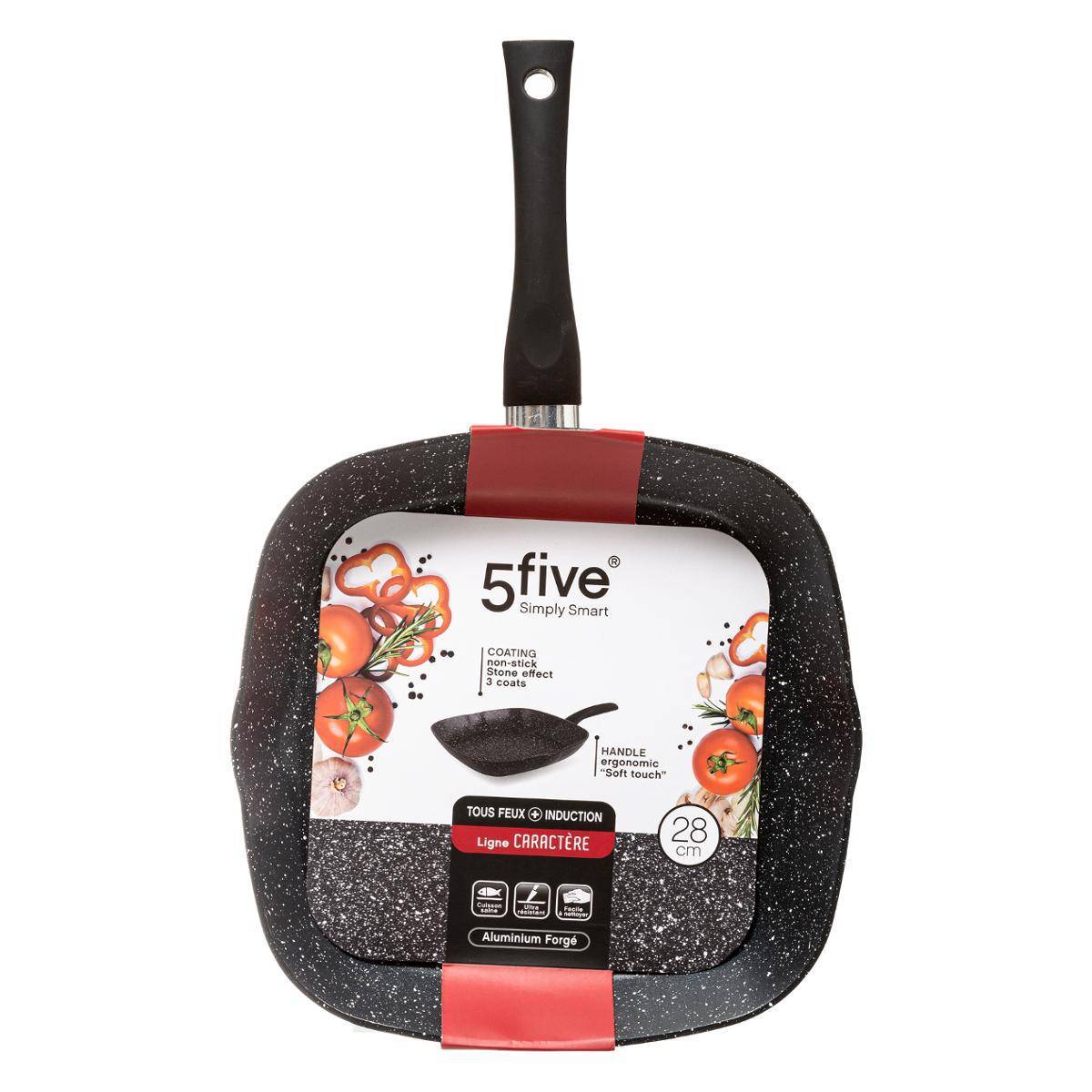 Grill aluminium forgé "Caractère" 28cm - 5five - Image 1