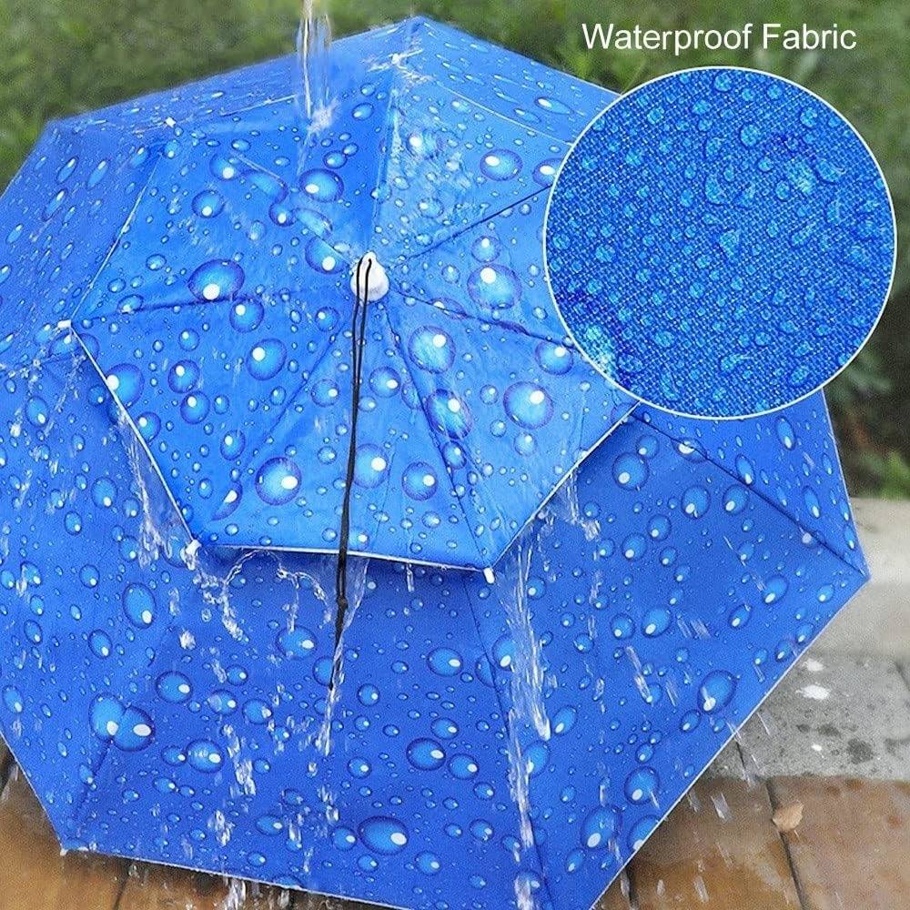 Parasols-Chapeau parapluie double couche réglable soleil/pluie - Living123 - Image 4