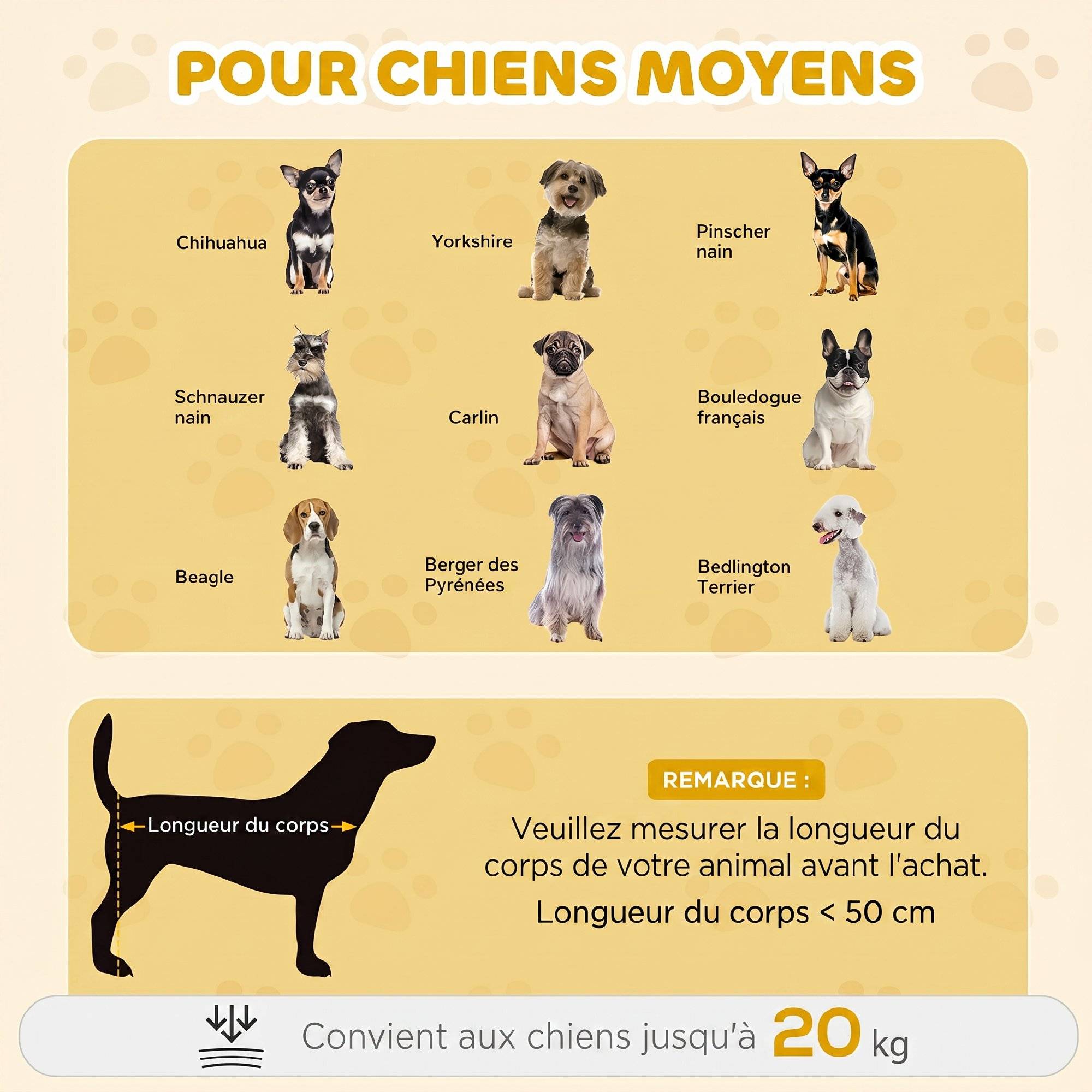 Sans Marque - Cage pour Chien Meuble Cage Chien Intérieur Arche avec Double Porte comme Table d'Appoint en Métal 80x56x59cm Blanc - Image 9