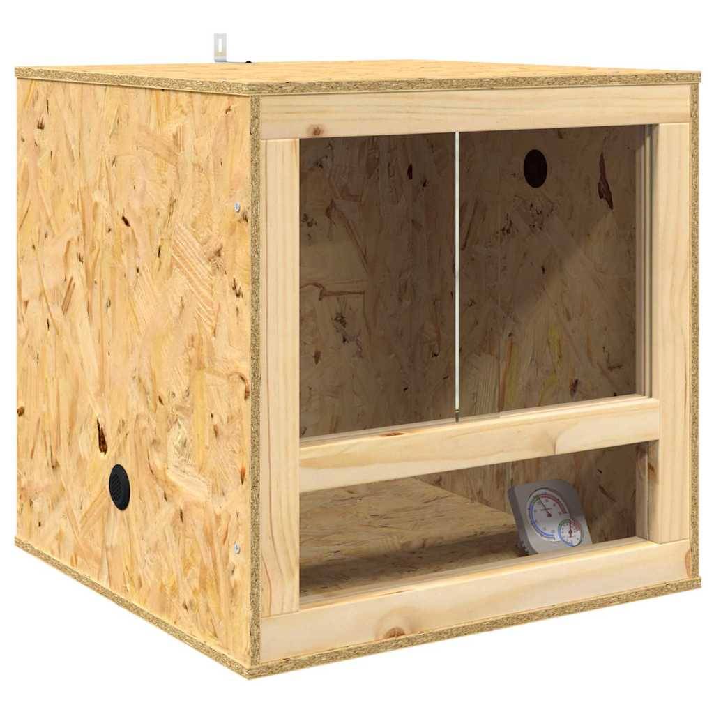 Vidaxl - Terrarium Marron 50 x 50 x 50 cm OSB vidaXL 876728 - Image 2