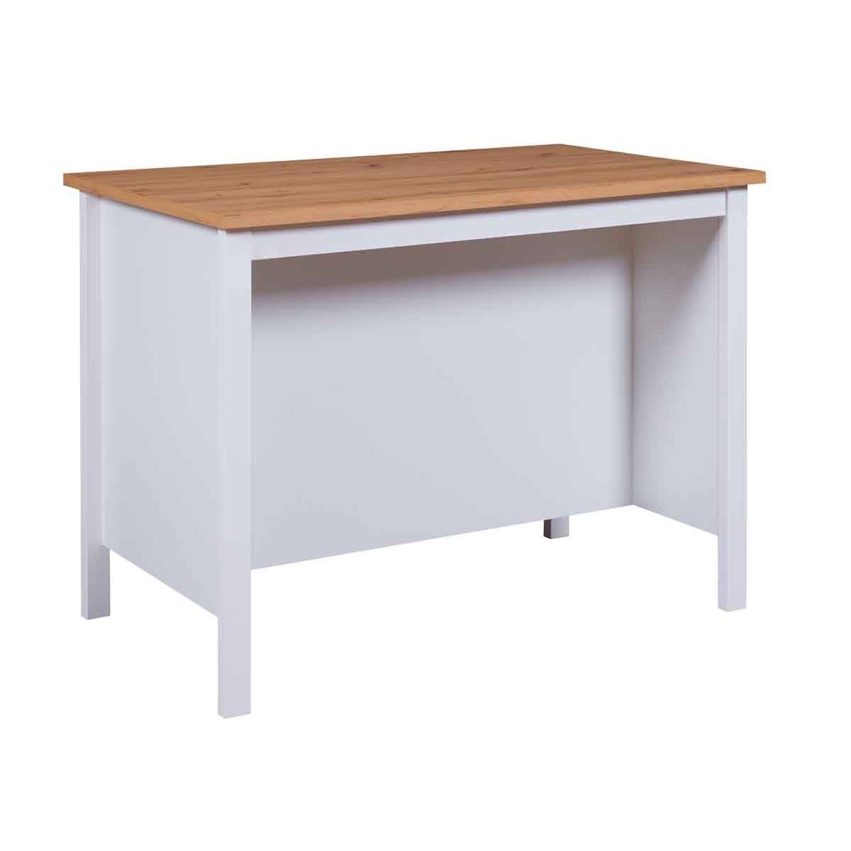 Ilot de Cuisine "Melina" 124cm Blanc - Image 5