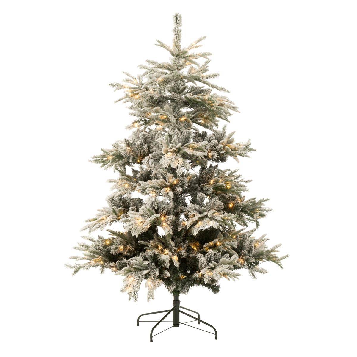 J-Line - Sapin de Noël Artificiel 270 LED "Barton" 180cm Vert - Image 1