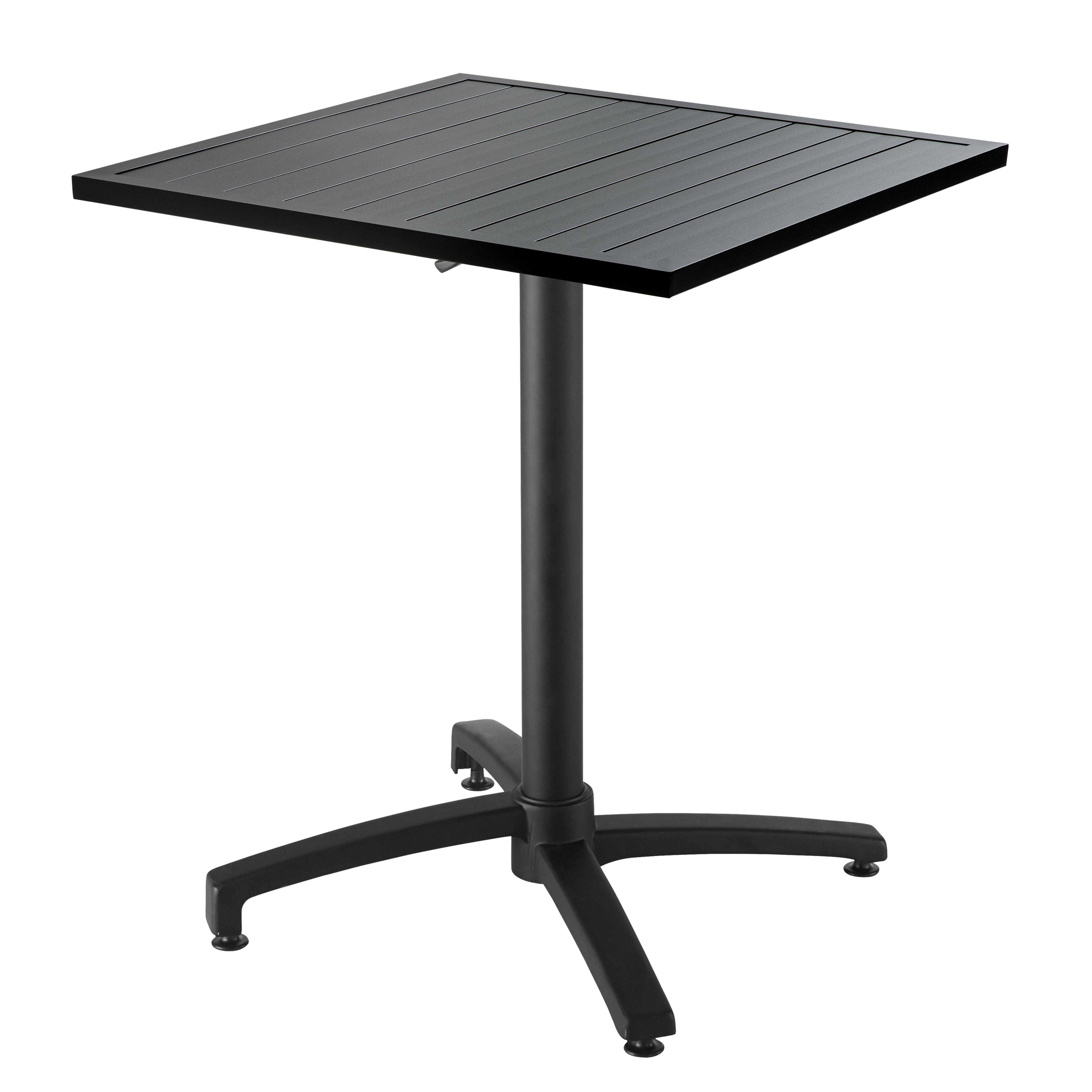Oviala - Table haute mange debout en aluminium noir Cardiff - Oviala - Image 3