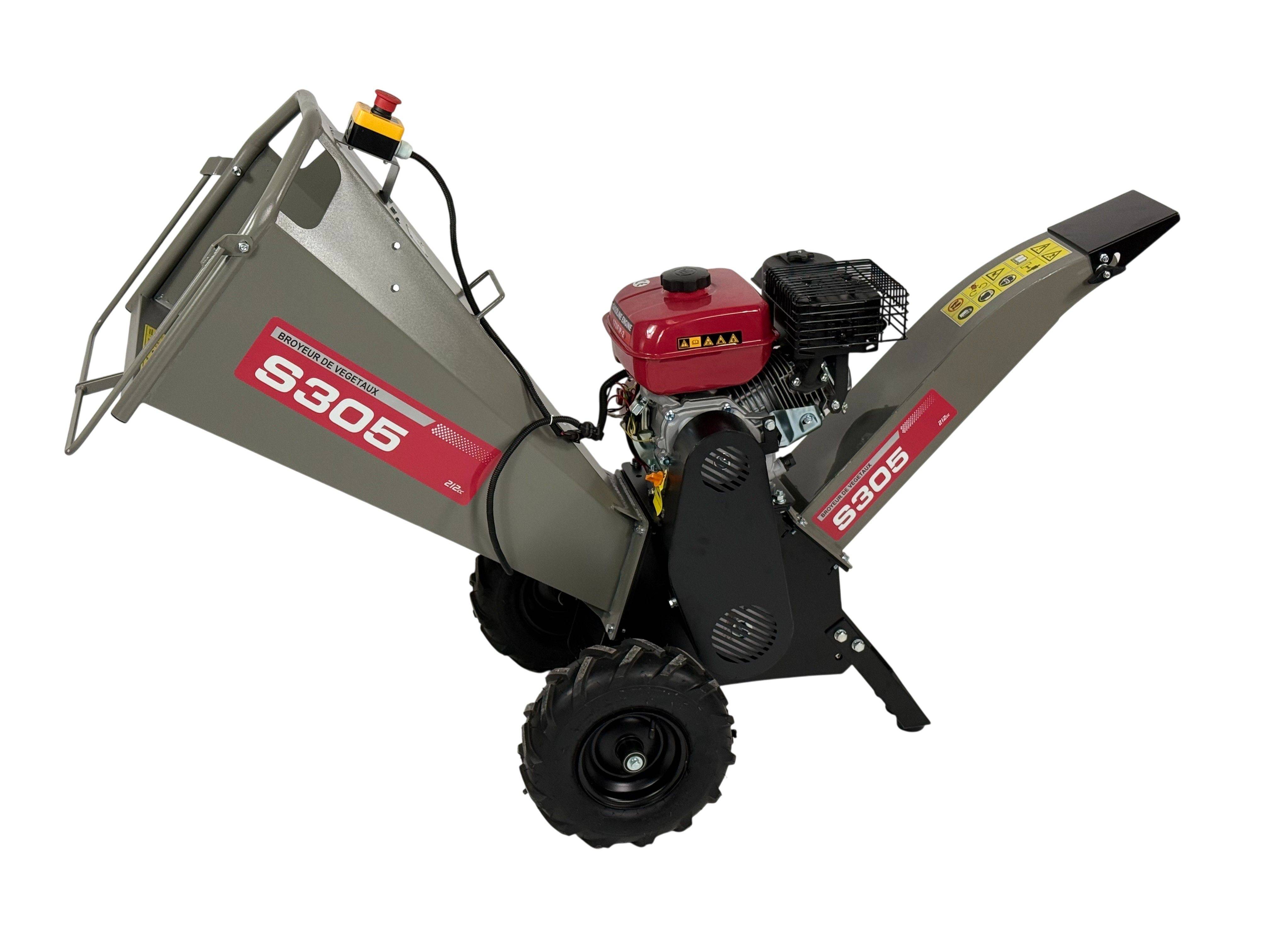 Broyeur de végétaux à moteur essence 7 cv - Image 1