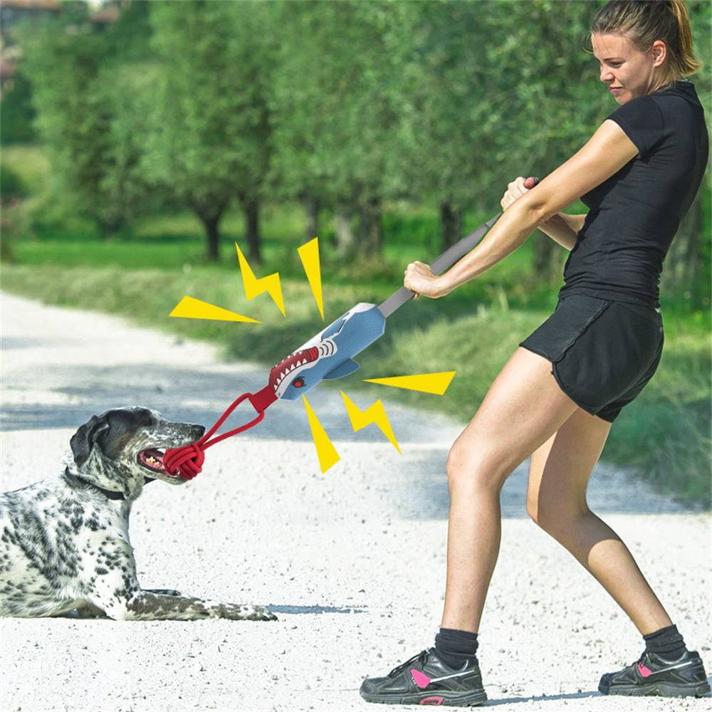 DtopbuyAge - Jouet en corde Forme de requin pour chien DtopbuyAge - Image 2