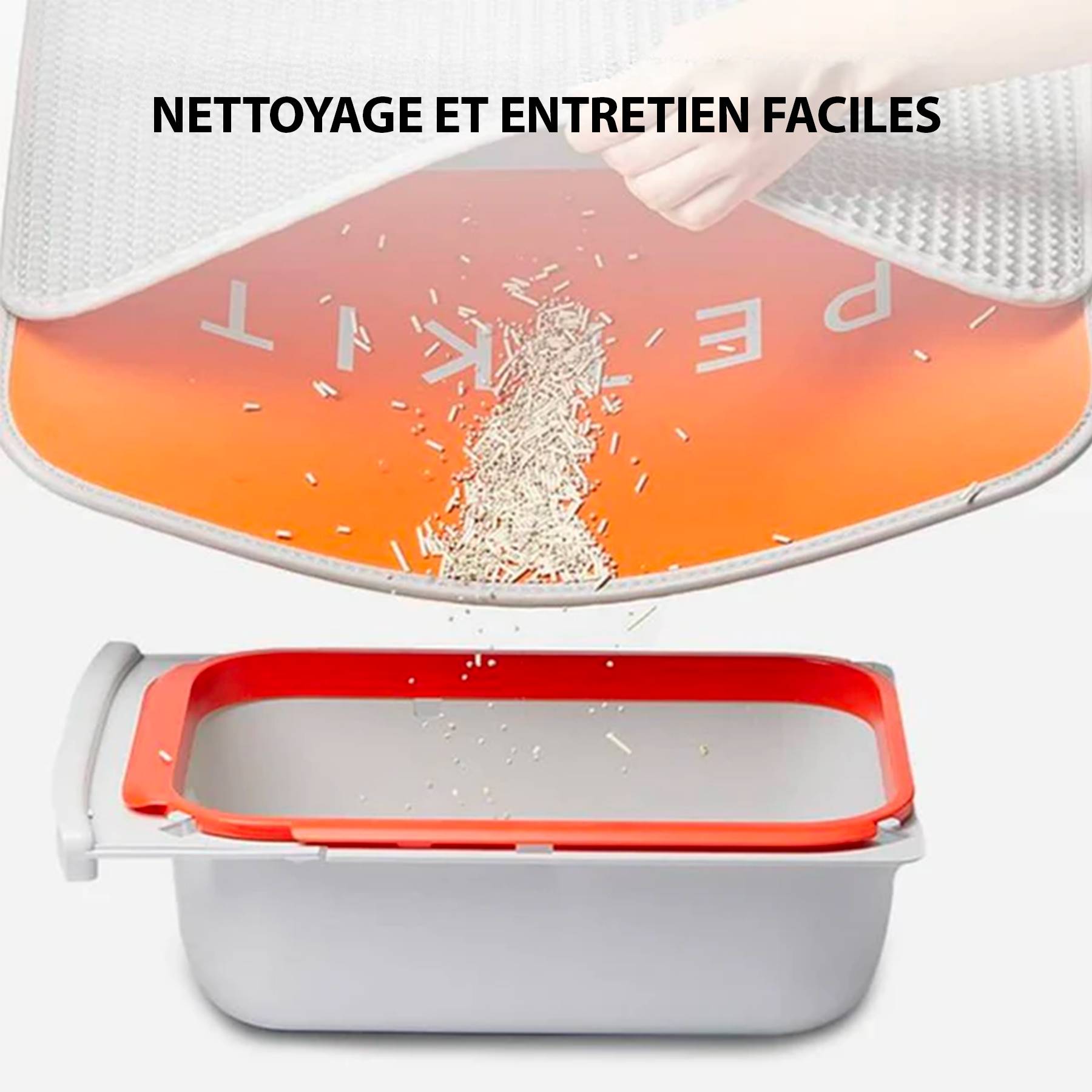Tapis extérieur pour litière PuraMax, Pura X & Purobot PETKIT - Image 4