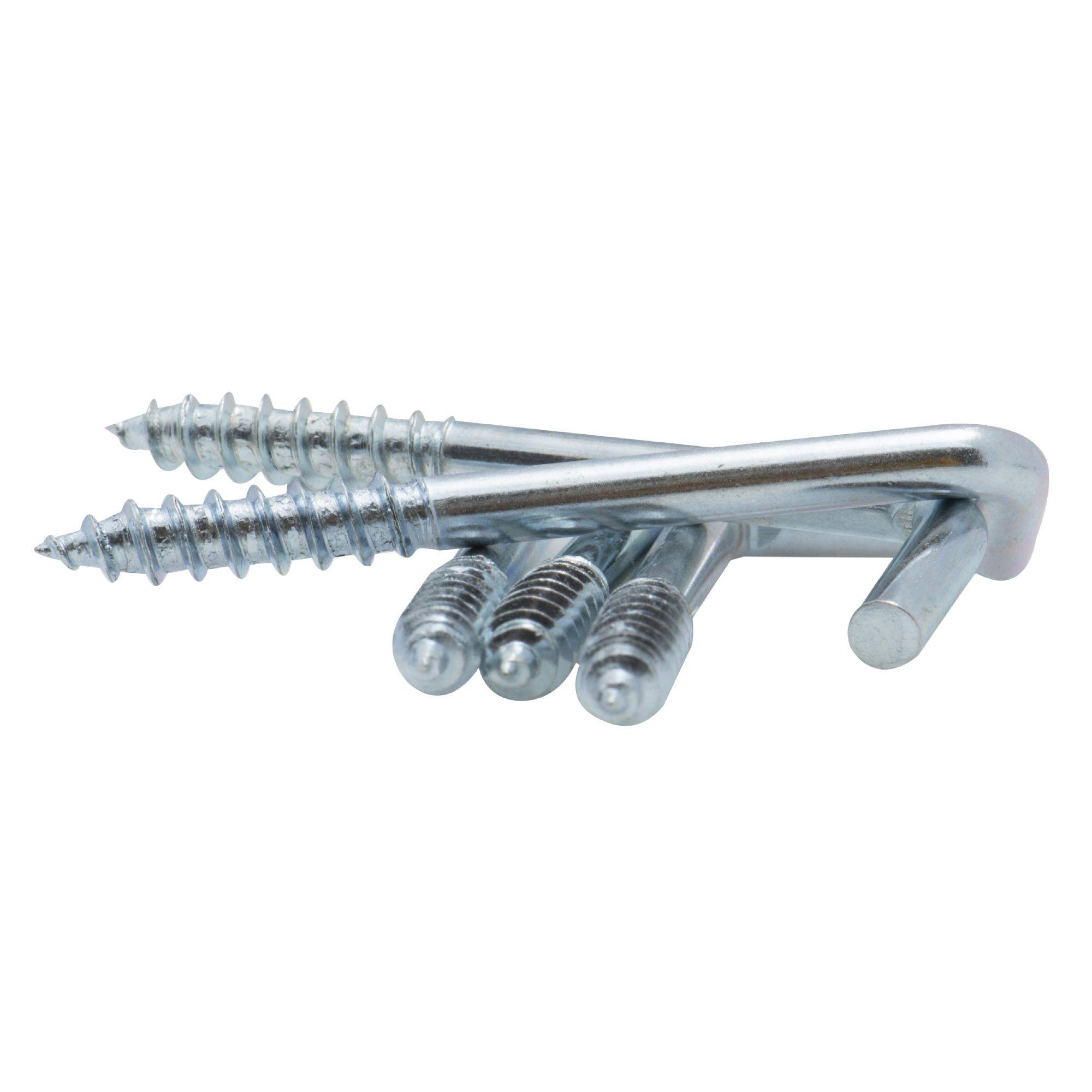 Gond à visser zingué filet bois Viswood - 3x30mm (lot de 13 gonds) - Image 2