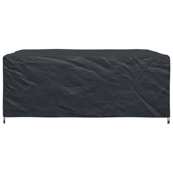 Housse de mobilier tissu 600D noir 250 x 210 x 70 cm - PANGIVO - Image 5