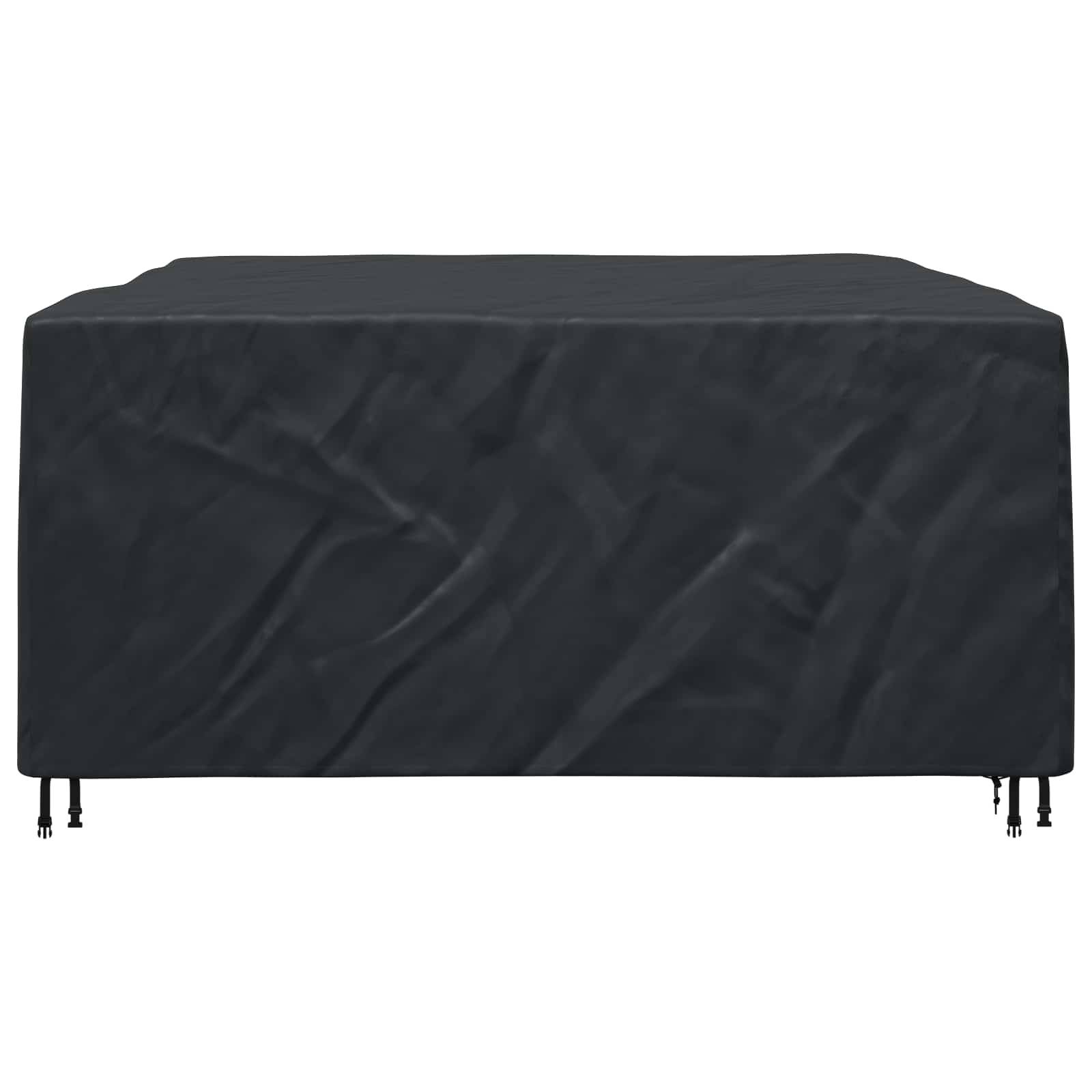 Housse de mobilier tissu 600D noir 250 x 210 x 70 cm - PANGIVO - Image 7
