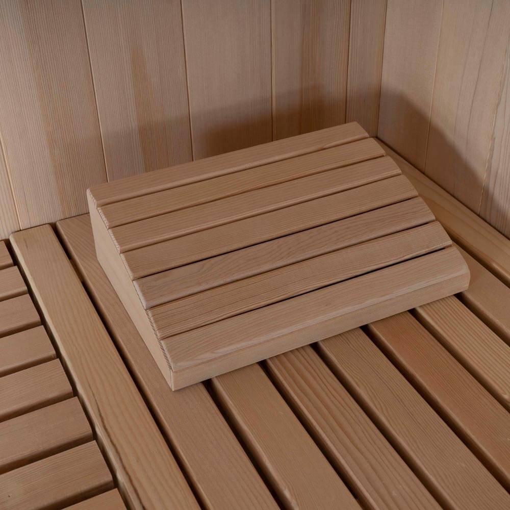 Sauna traditionnel HOME DELUXE SKYLINE BIG XL - 200 x 200 cm pour 6 personnes - Image 9